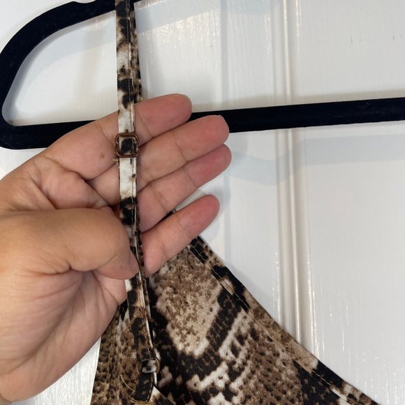 Animal Snake Skin Cami Tank Top 1X - Picture 13 of 13